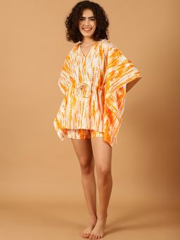 Blissence - Yellow Tie and Dye Nightsuit
