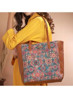 Priyaasi - Mandal Multi-Color Printed Tote Bag
