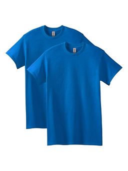 Gildan - Blue Softstyle Midweight Women's T-Shirt (Pack Of 2)