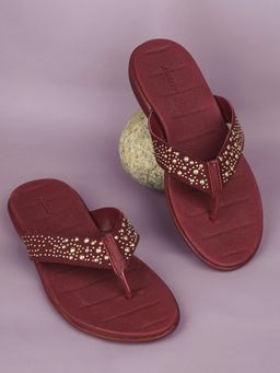 Bata - Red Womens Sandals