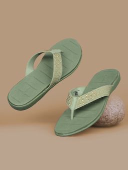 Bata - Green Womens Sandals