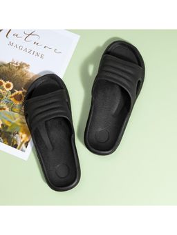 Drunken - Black Sliders for Women