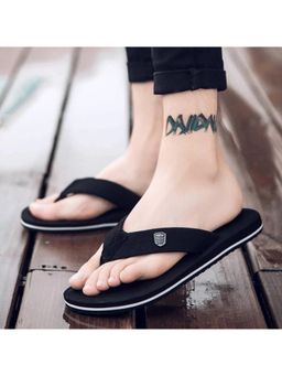 Drunken - Black Flipflops for Men