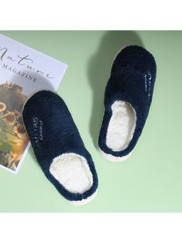 Drunken - Navy Blue Room Slippers for Men