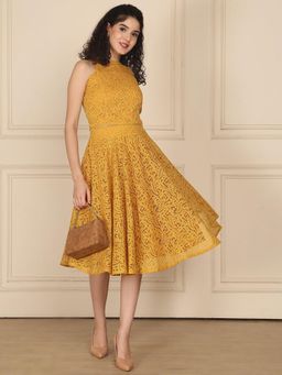 Exude - Yellow Sunlace Co-Ord Set