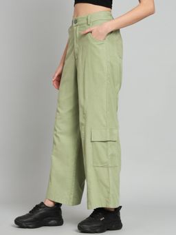 BROOWL - Women'S Green Trouser