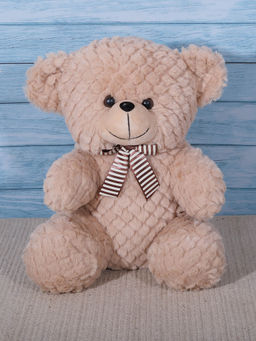 DukieKooky - Plush Super Cute & Adorable Teddy Bear Soft Toy - Brown (2-6 Years)