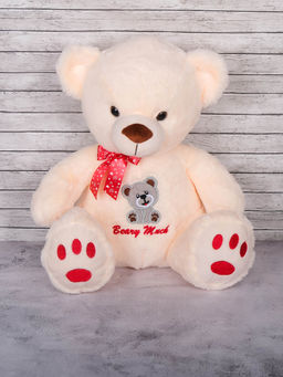 DukieKooky - Teddy Bear Soft Toys - Cream (2-6 Years)