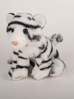 DukieKooky - Super Cute & Adorable Tiger Soft Toy - White (2-6 Years)
