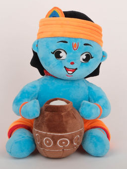 DukieKooky - Super Cute & Adorable Matki Murlidhar Soft Toy - Blue (2-6 Years)