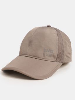 Jockey - Cp23 Men Polyester Printed Active Wear Cap with Back Closure-Dark Khaki