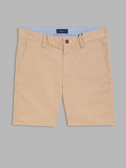 GANT - Kids Brown Solid Shorts