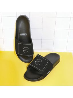 Chupps - Men Urban Edge Orthopedic Arch Support Sliders - Black & Black