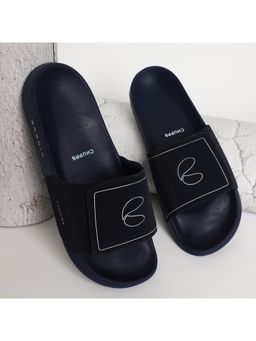 Chupps - Men Urban Edge Ergonomic Support Sliders - Navy & Navy