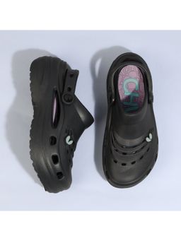Chupps - Women Eden All-Day Comfort Sliders - Black Purple