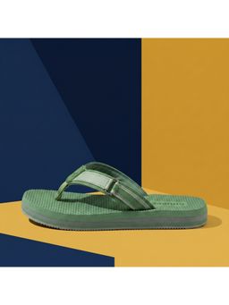 Chupps - Women Snug Supportive Footbed Sliders - Green