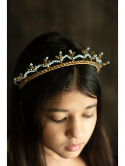 Choko - Gold Star Celestial Crown Headband for Girls