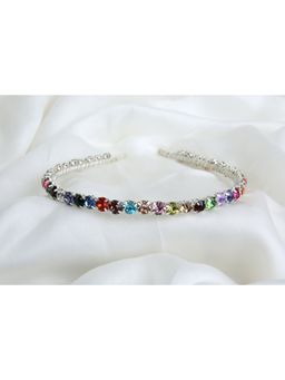 Choko - Multicolor Crystal Beaded Headband