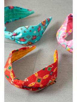 Choko - Light Brown Wildwood Turban Hairband for Infants and Girls