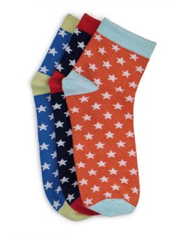 U.S. POLO ASSN. - Boys High-Ankle Length Ks005 Socks (Pack Of 3)