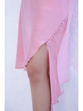 AlterEGO Midi Dresses : Buy AlterEGO Avery - Cowl Neck Button ...