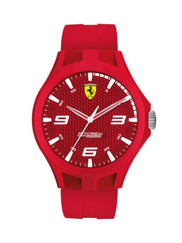 Scuderia Ferrari - PIT CREW Red Dial Analog Watch For Men 0830677