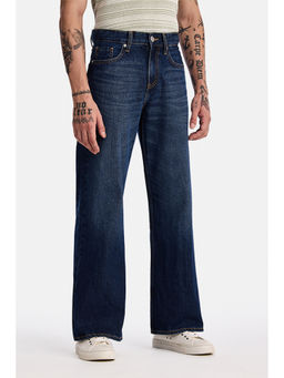 Snitch - Men Blue Denim Flared Casual Jeans