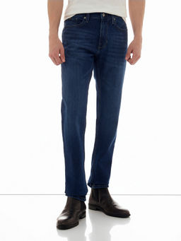 Flying Machine - Men Blue Whiskered Freddie Slim Fit Jeans