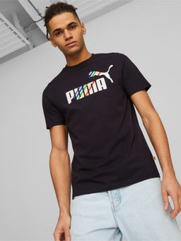 Puma - Ess Love Is Love Mens Black T-Shirt