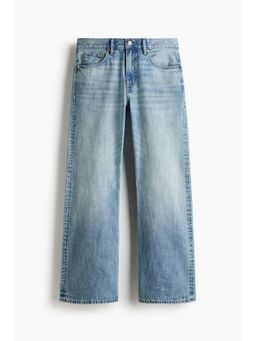 H&M - Men Blue Relaxed Bootcut Jeans