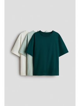 H&M - Boys Multi-Color 3-Pack T-Shirts