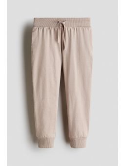 H&M - Boys Beige Cotton Joggers