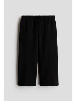 H&M - Girls Black Wide-Leg Pant