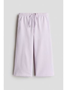 H&M - Girls Purple Wide-Leg Pant
