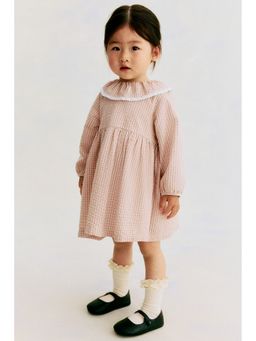 H&M - Girls Pink Cotton Dress