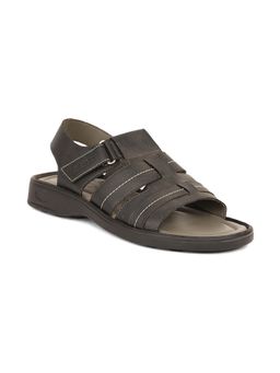 Bata - Black Synthetic Round Toe Pair Of Sandals
