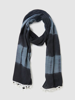Globus - Women Black Dyed Scarf