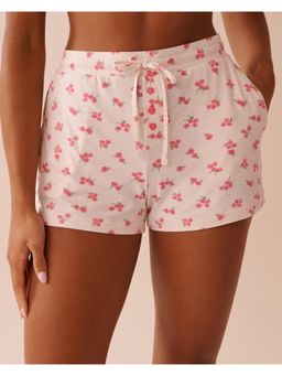 La Vie En Rose - Rose Print Super Soft Shorts