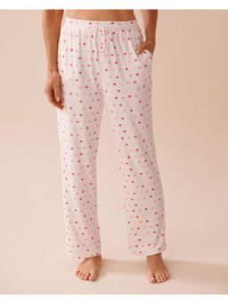 La Vie En Rose - Heart Print Super Soft Pyjama