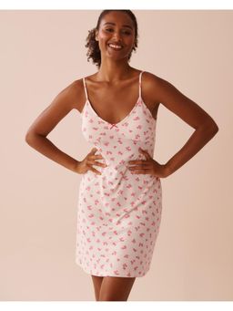 La Vie En Rose - Rose Print Super Soft Nightdress