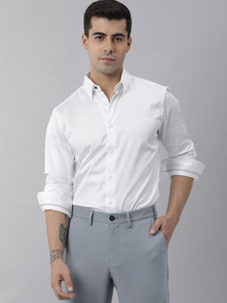 Rare Rabbit - White Casual Shirts