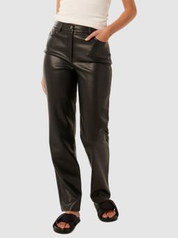Forever New - Black Solid Trouser