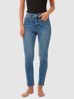 Forever New - Blue Solid Jeans