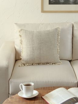 House This - Arabian Sea Cushion Cover Beige