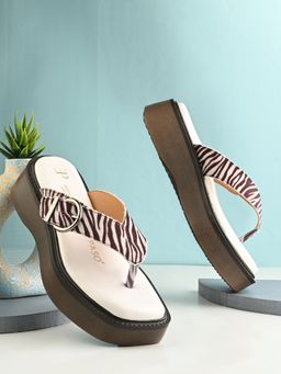 EL PASO - Women Multi-Color Faux Leather Sandals