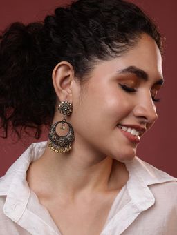 PANASH - Contemporary Chandbali Earrings