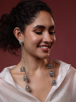 PANASH - Oxidised Drop Earrings