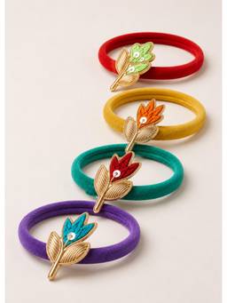 Choko - Girls Handcrafted Embroidered Headband (Pack Of 4)(0-36 Months)