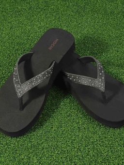Mochi - Women Grey Open Toe Casual Sandals