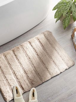 Maspar - Cotton Anti-Skid Quick Dry Water Absorbent Soft Bath Mat White